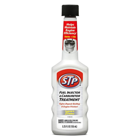 STP Fuel Injector/ Carburator Treatment 5.25oz-6/case