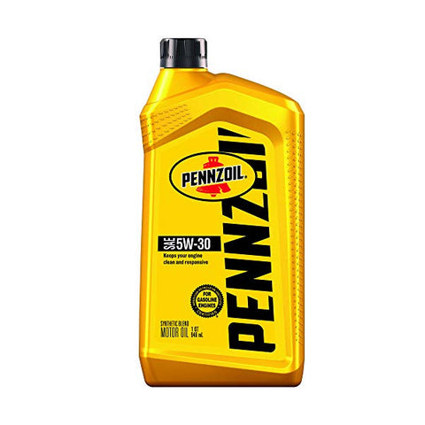 Pennzoil Synthetic Blend 5W-30 Motor Oil 1Qt-6/case