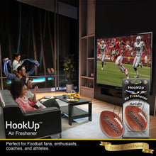 Football Air Freshener (4 Pack)